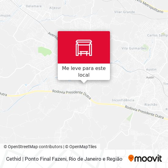 Cethid | Ponto Final Fazeni mapa