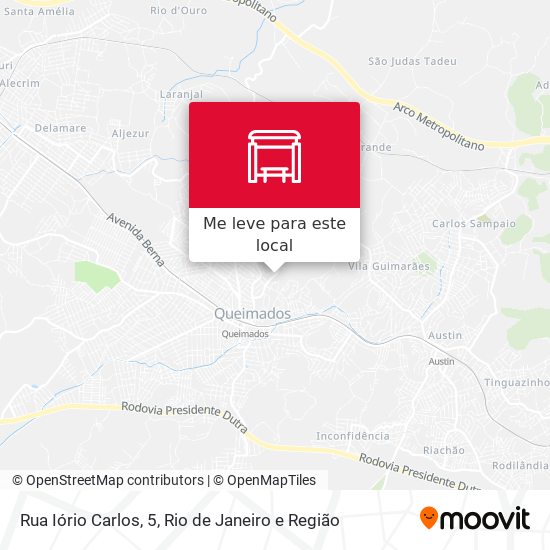 Rua Iório Carlos, 5 mapa