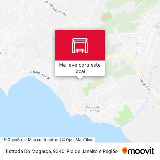 Estrada Do Magarça, 9340 mapa