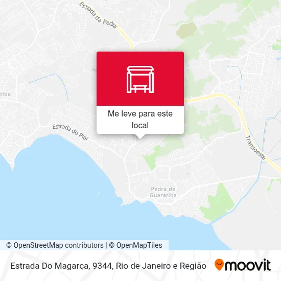 Estrada Do Magarça, 9344 mapa