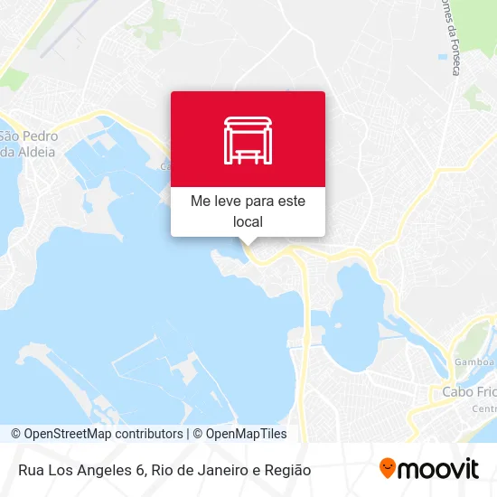 Rua Los Angeles 6 mapa