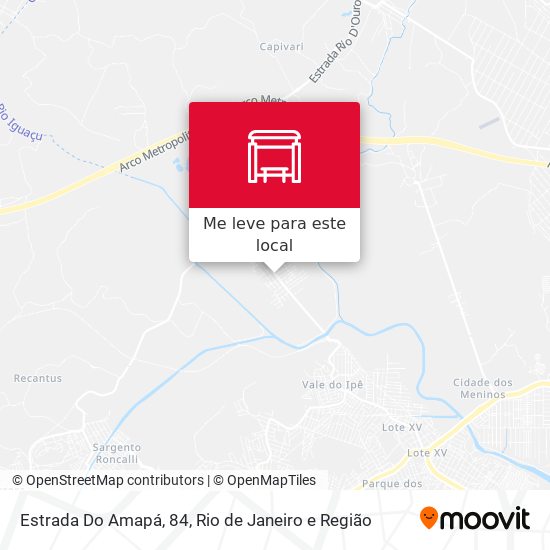 Estrada Do Amapá, 84 mapa