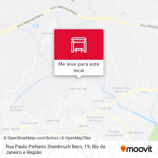 Rua Paulo Pinheiro Steinbruch Bero, 19 mapa