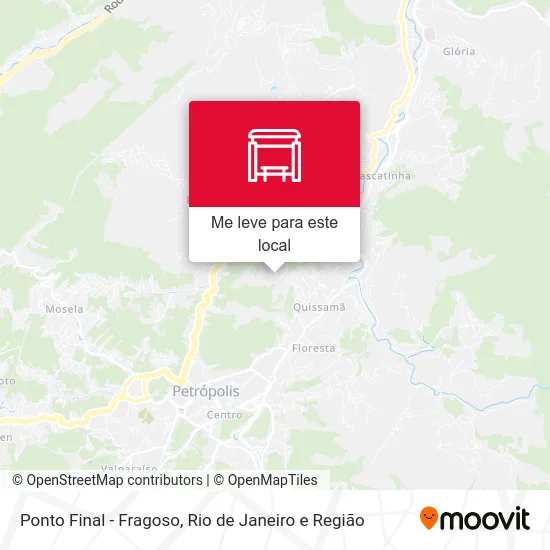 Ponto Final - Fragoso mapa