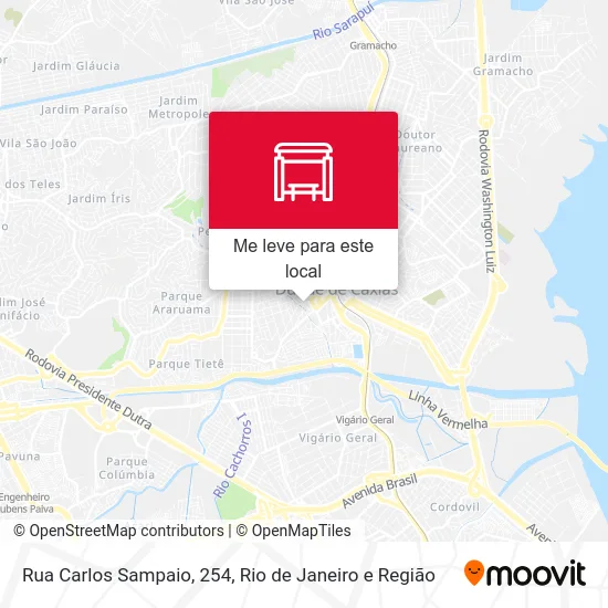 Rua Carlos Sampaio, 254 mapa