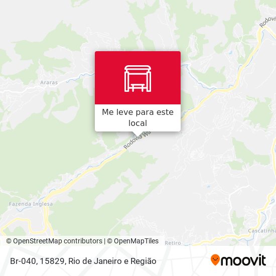 Br-040, 15829 mapa