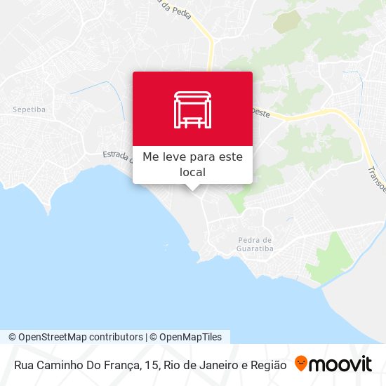 Rua Caminho Do França, 15 mapa