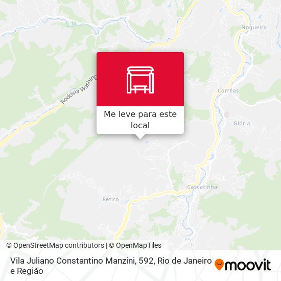 Vila Juliano Constantino Manzini, 592 mapa