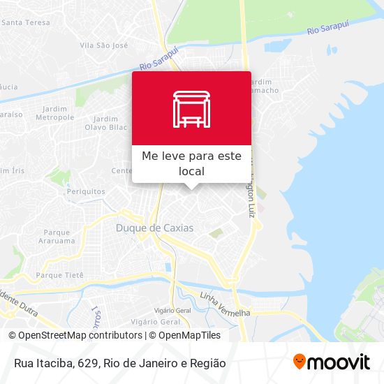 Rua Itaciba, 629 mapa