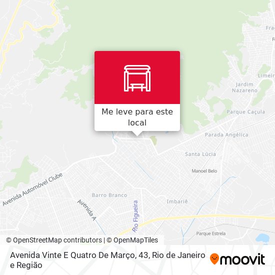 Avenida Vinte E Quatro De Março, 43 mapa