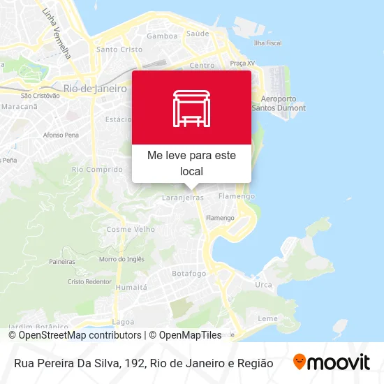 Rua Pereira Da Silva, 192 mapa