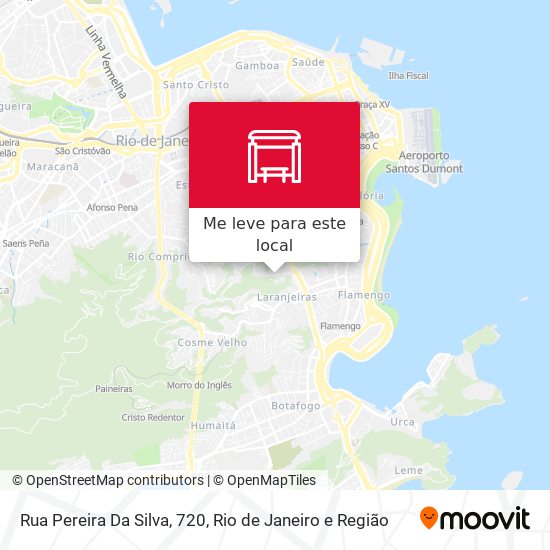 Rua Pereira Da Silva, 720 mapa