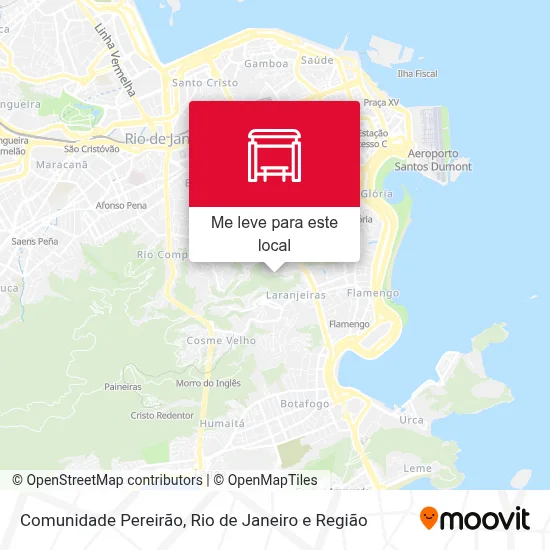 Comunidade Pereirão mapa