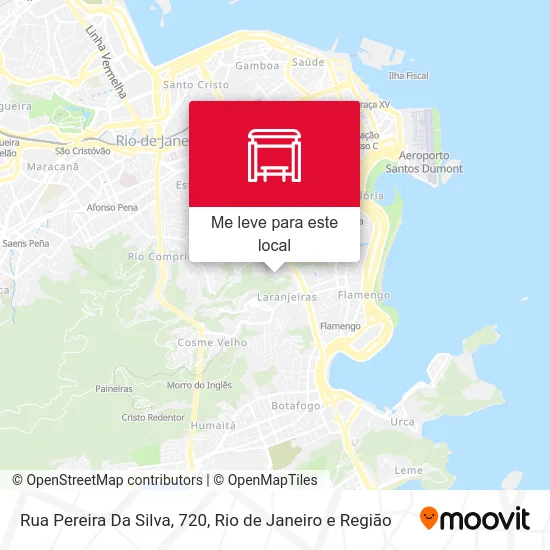 Rua Pereira Da Silva, 720 mapa