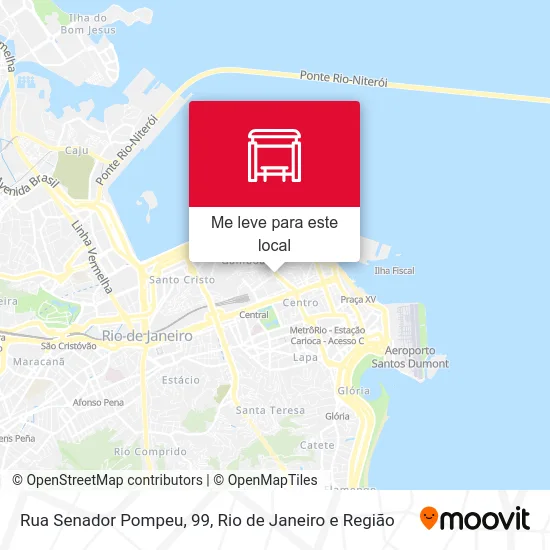Rua Senador Pompeu, 99 mapa