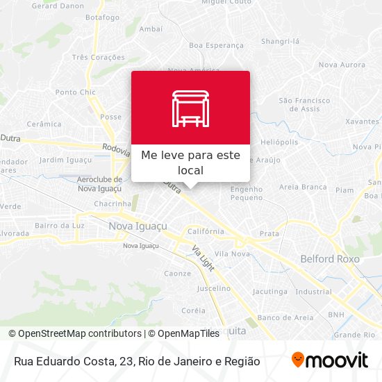 Rua Eduardo Costa, 23 mapa