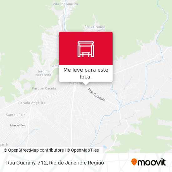Rua Guarany, 712 mapa
