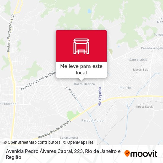 Avenida Pedro Álvares Cabral, 223 mapa