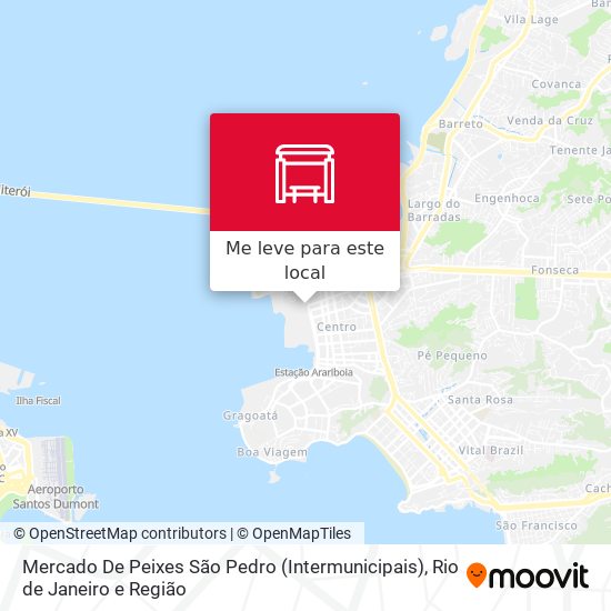 Mercado De Peixes São Pedro (Intermunicipais) mapa