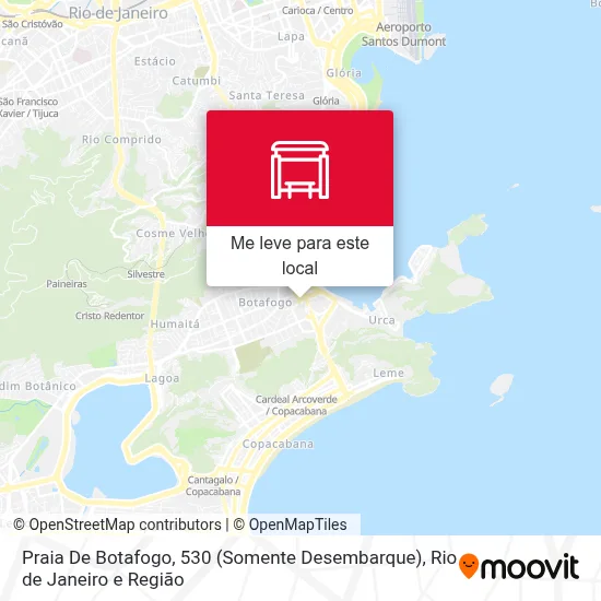 Praia De Botafogo, 530 (Somente Desembarque) mapa