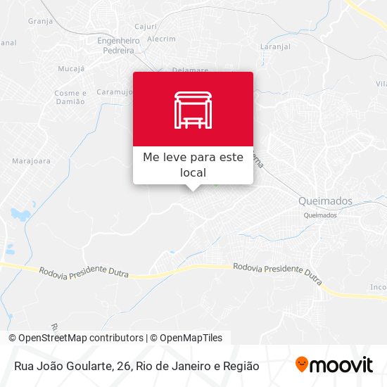 Rua João Goularte, 26 mapa