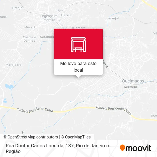 Rua Doutor Carlos Lacerda, 137 mapa