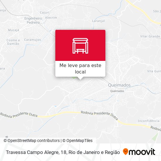Travessa Campo Alegre, 18 mapa