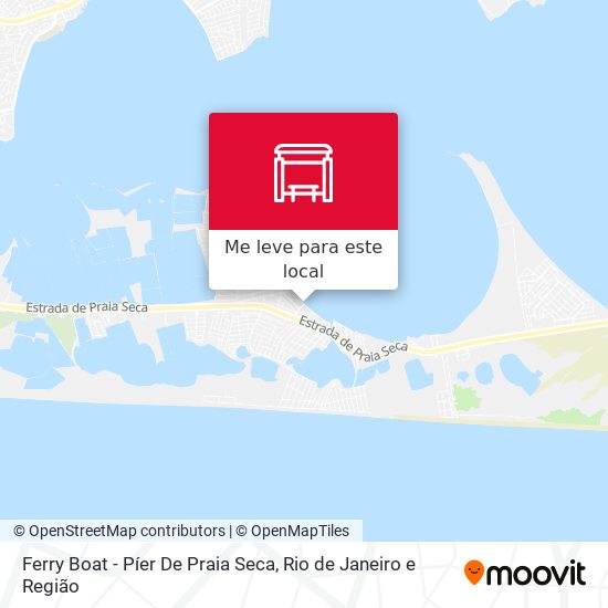 Ferry Boat - Píer De Praia Seca mapa