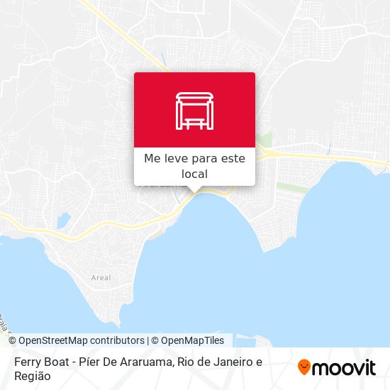 Ferry Boat - Píer De Araruama mapa