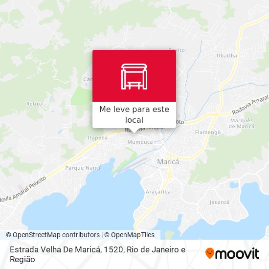 Estrada Velha De Maricá, 1520 mapa