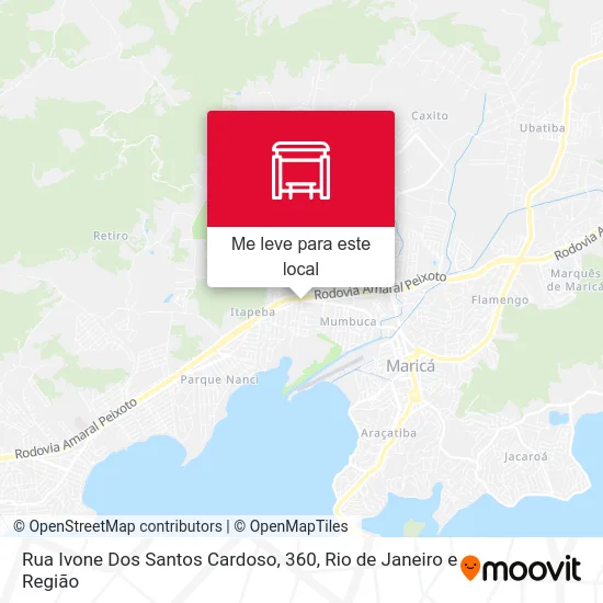 Rua Ivone Dos Santos Cardoso, 360 mapa