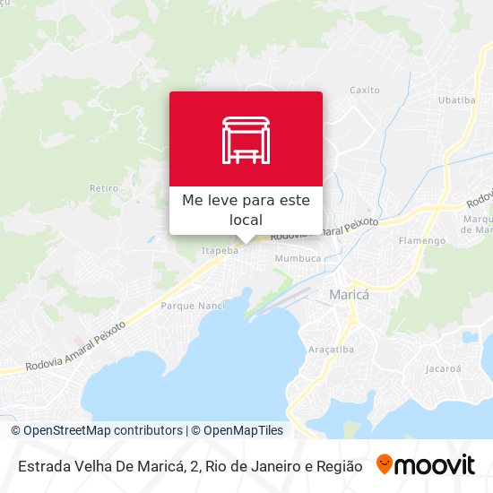 Estrada Velha De Maricá, 2 mapa