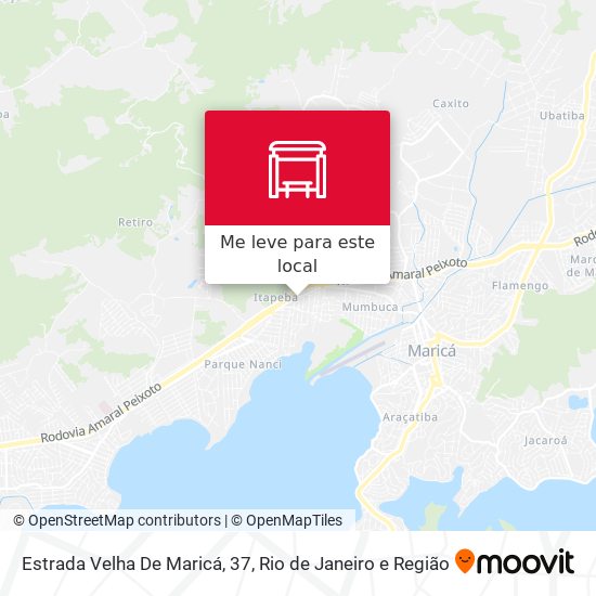 Estrada Velha De Maricá, 37 mapa