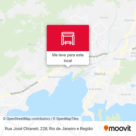 Rua José Chianeli, 228 mapa