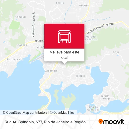 Rua Ari Spindola, 677 mapa