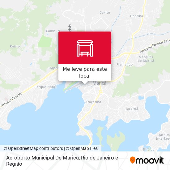 Aeroporto Municipal De Maricá mapa