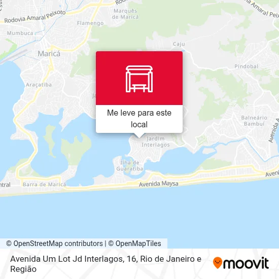 Avenida Um Lot Jd Interlagos, 16 mapa