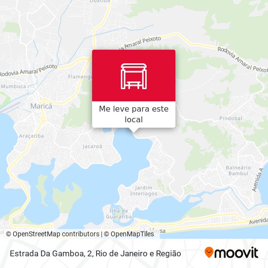 Estrada Da Gamboa, 2 mapa