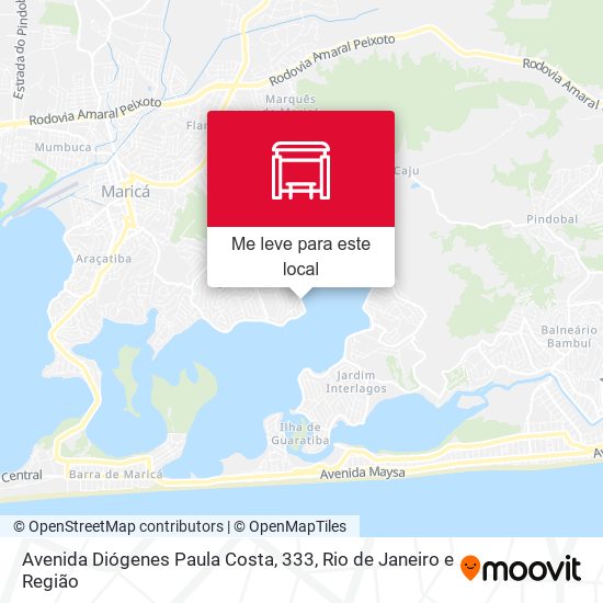 Avenida Diógenes Paula Costa, 333 mapa