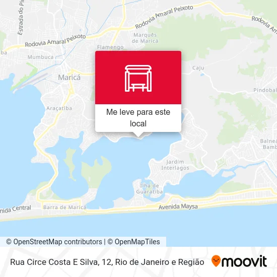 Rua Circe Costa E Silva, 12 mapa