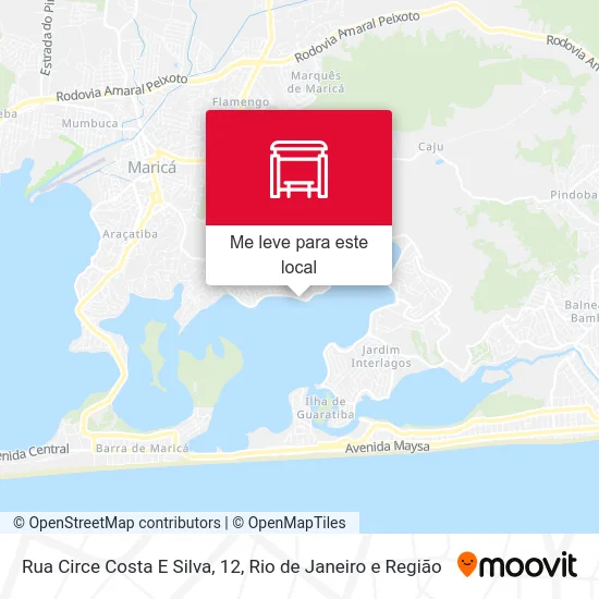 Rua Circe Costa E Silva, 12 mapa
