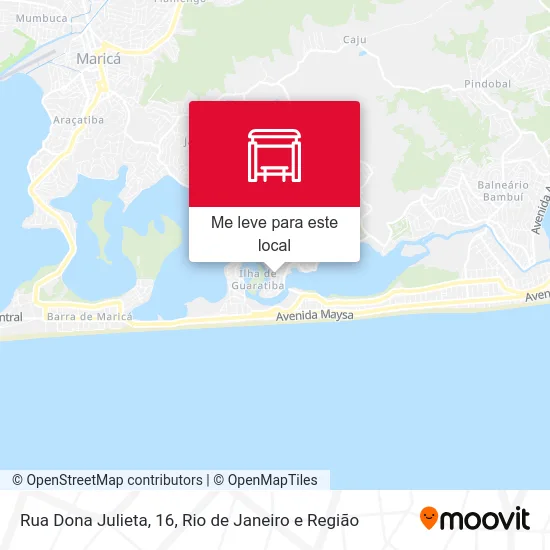 Rua Dona Julieta, 16 mapa