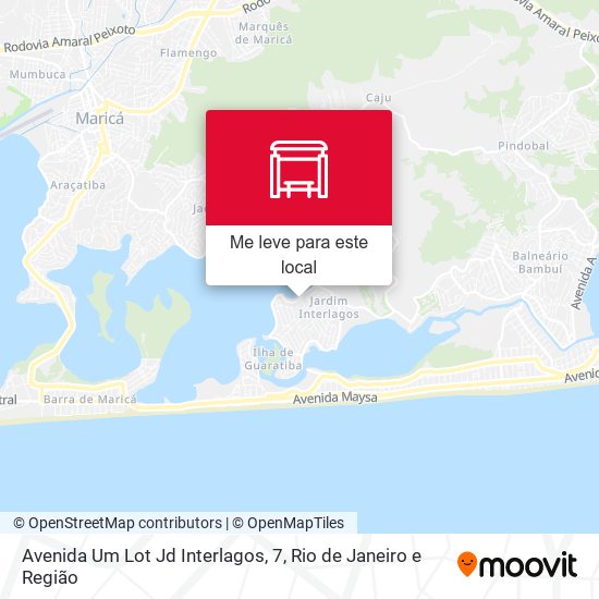 Avenida Um Lot Jd Interlagos, 7 mapa