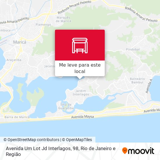 Avenida Um Lot Jd Interlagos, 98 mapa