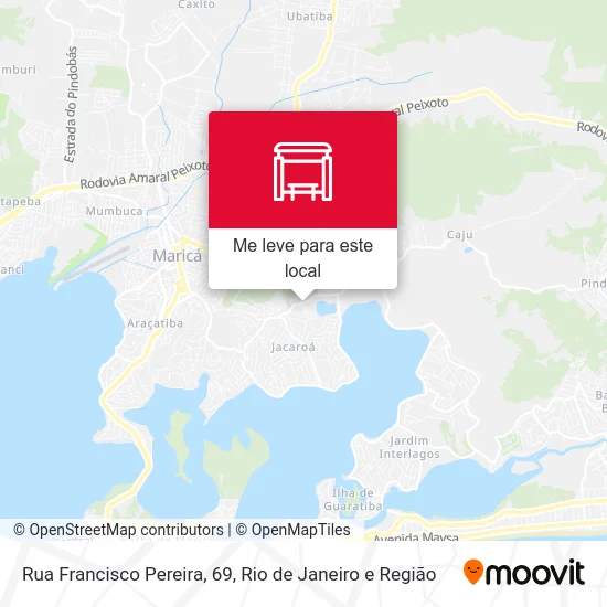 Rua Francisco Pereira, 69 mapa