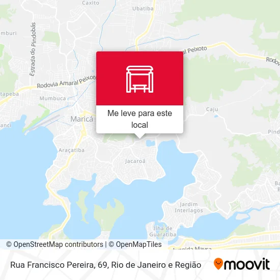 Rua Francisco Pereira, 69 mapa