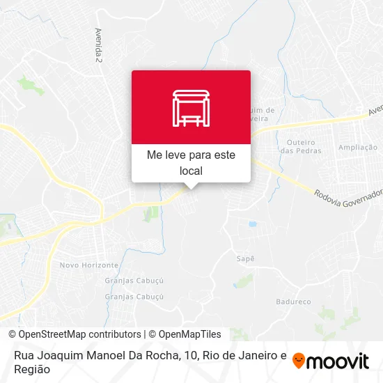 Rua Joaquim Manoel Da Rocha, 10 mapa