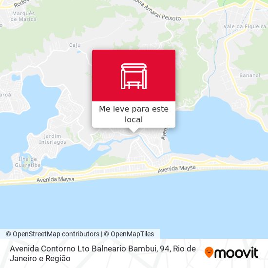 Avenida Contorno Lto Balneario Bambui, 94 mapa