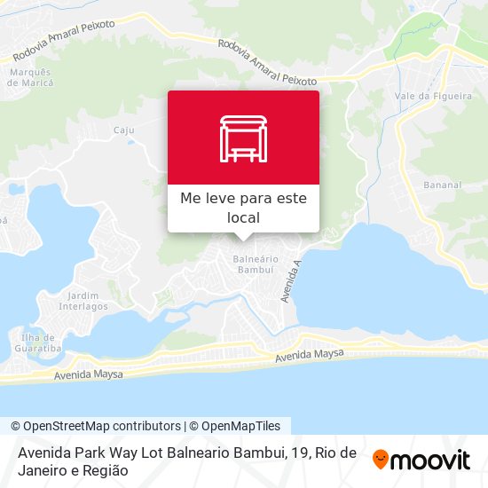Avenida Park Way Lot Balneario Bambui, 19 mapa