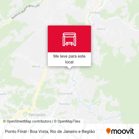 Ponto Final - Boa Vista mapa